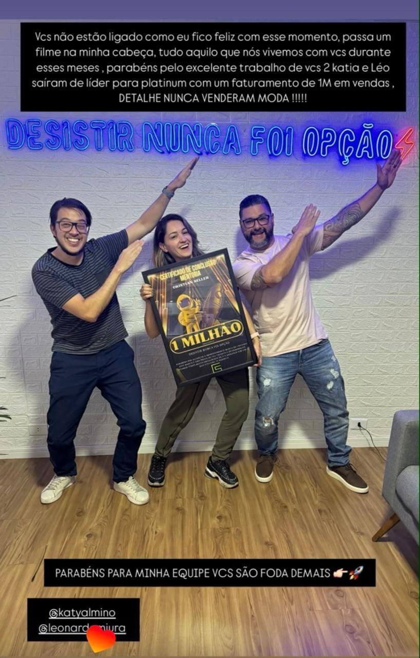 Depoimento e resultado de aluno Formação CS PRO 5